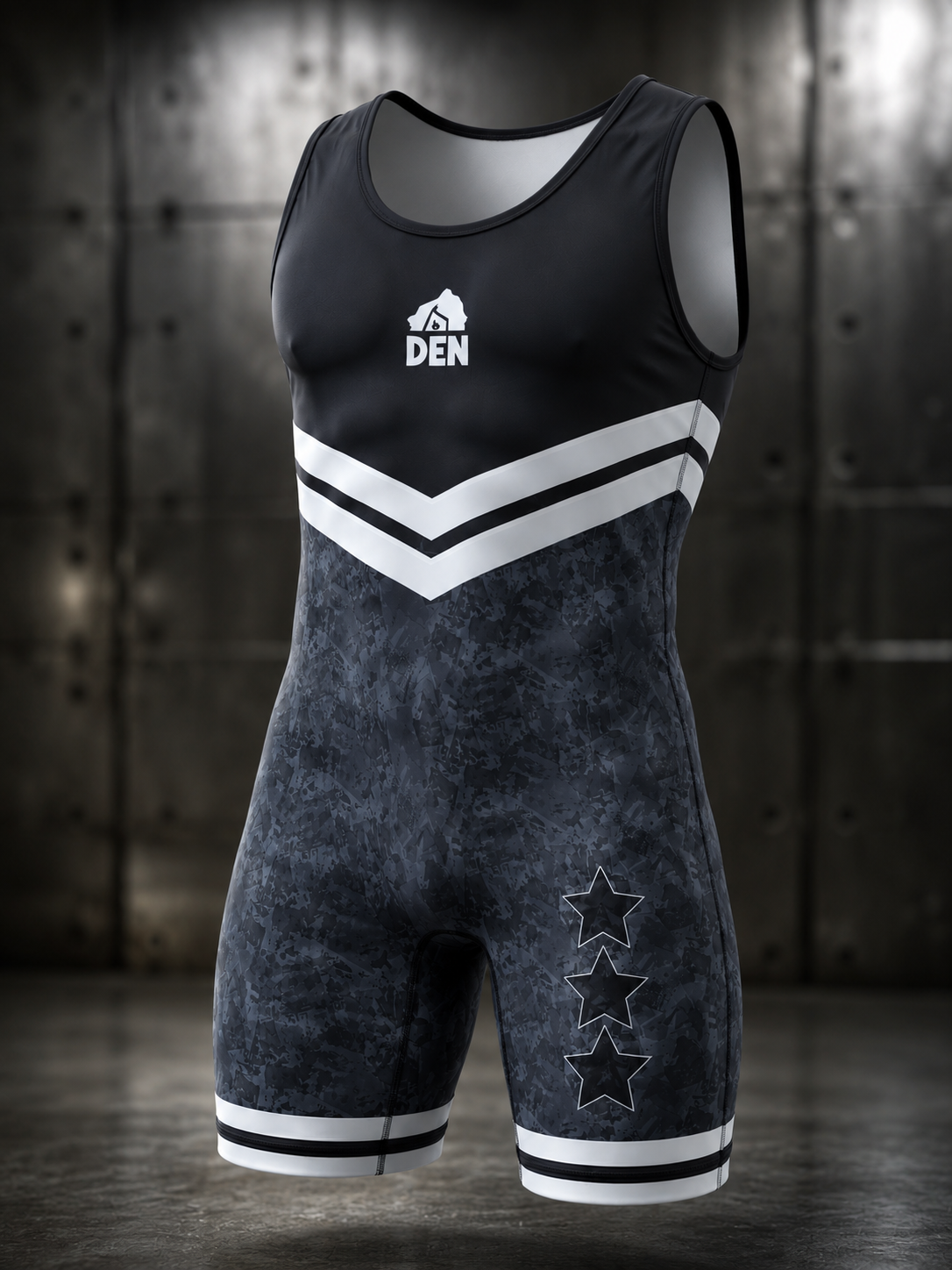 Classic-Cut Singlet - Black Camo – Den Loungewear