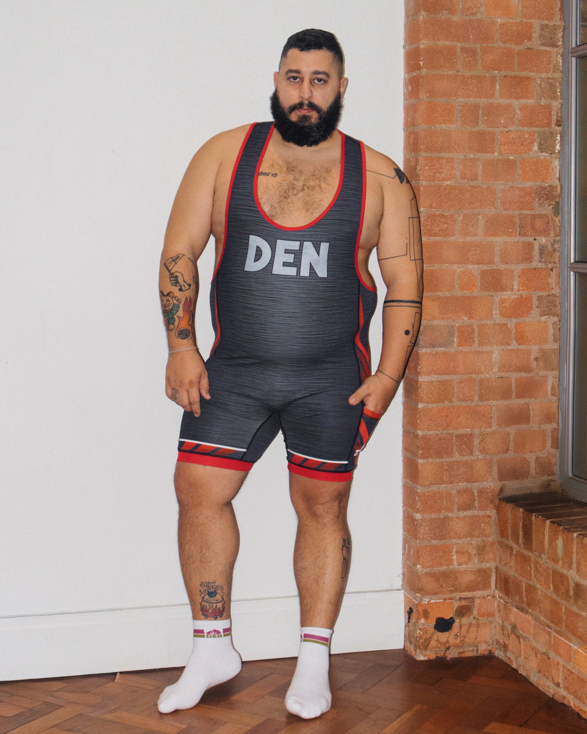 Low-Cut Singlet - Steel: Limited Edition – Den Loungewear